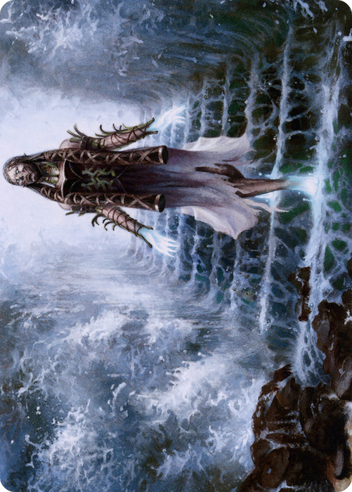 Karfell Harbinger // Karfell Harbinger (AKHM-017) - common (Borderless) - Foil