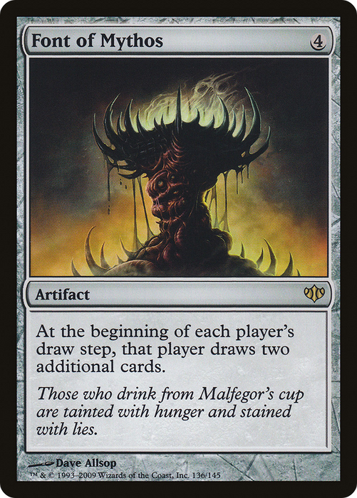 Font of Mythos (CON-136) - rare - Foil