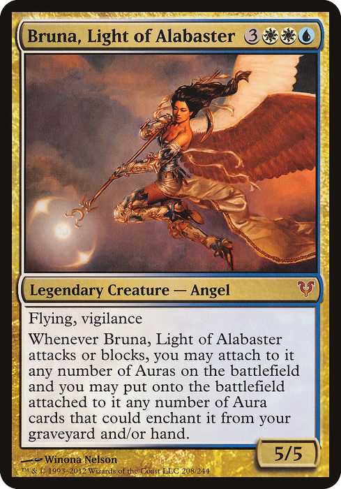 Bruna, Light of Alabaster (PHEL-208) - mythic