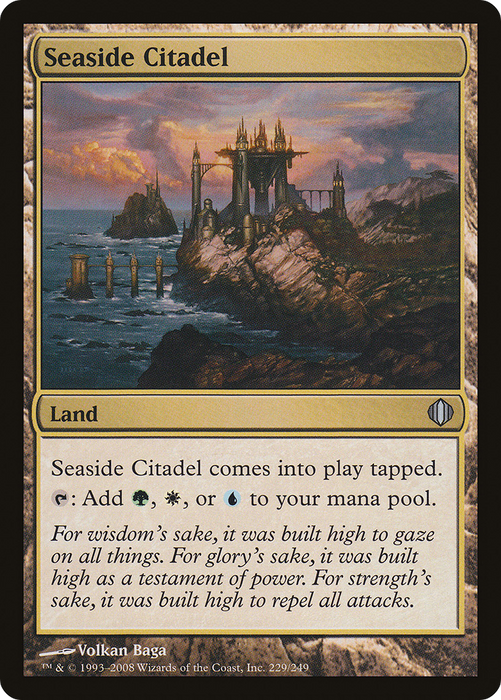 Seaside Citadel (ALA-229) - uncommon - Foil