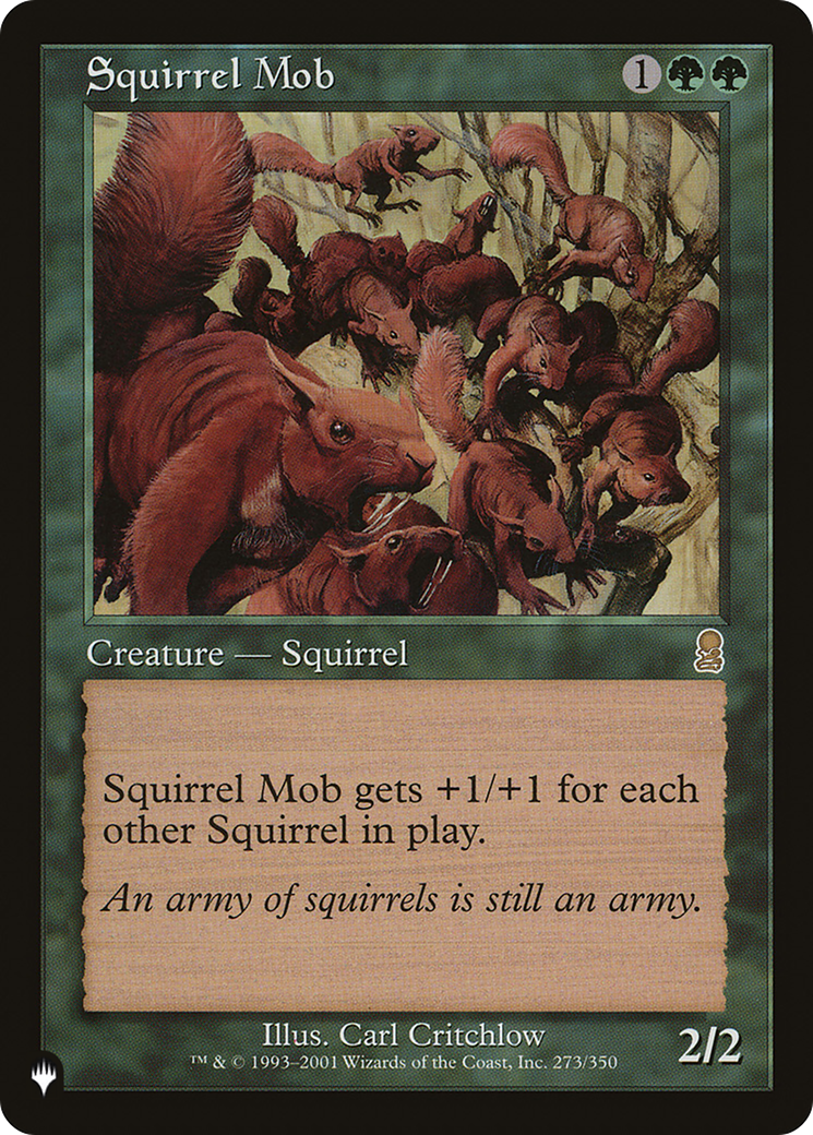 Squirrel Mob (LIST-ODY-273) - rare