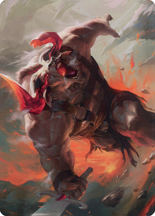 Furious Bellow // Furious Bellow (ADMU-031) - common (Borderless) - Foil