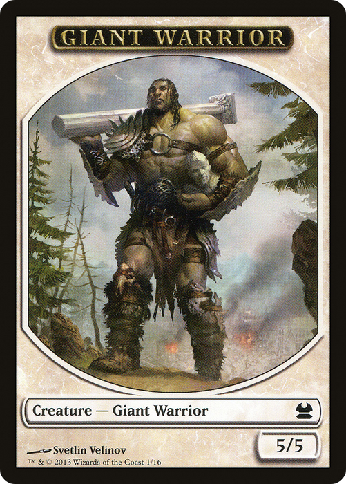 Giant Warrior (MMA-001) - common