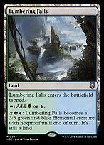 Lumbering Falls (M3C-355) - rare - Foil