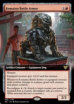 Komainu Battle Armor (PRM-97995) - rare - Foil