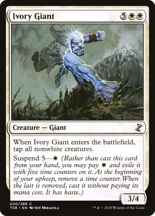Ivory Giant (TSR-020) - common - Foil