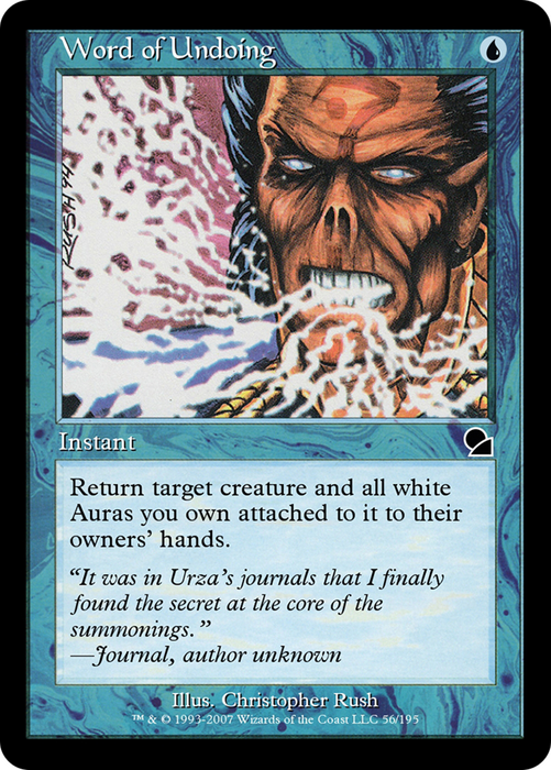Word of Undoing (ME1-056) - common - Foil