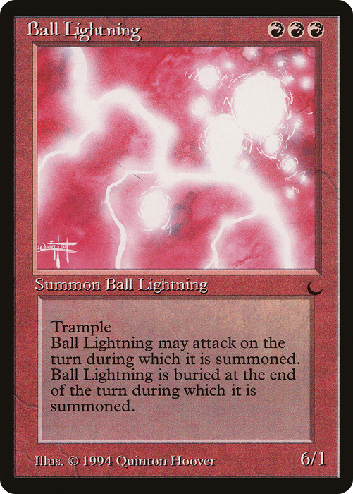Ball Lightning (DRK-057) - rare