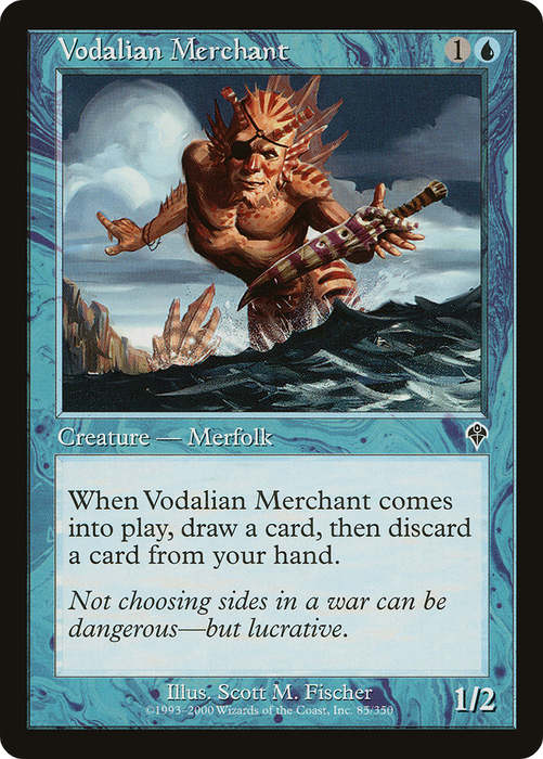 Vodalian Merchant (INV-085) - common - Foil