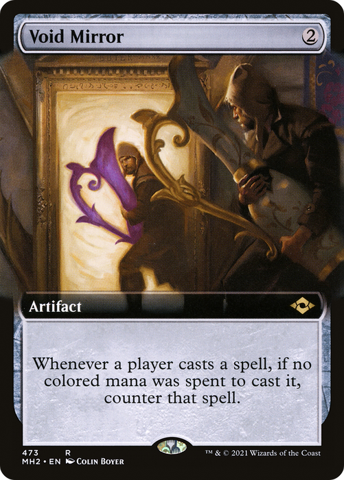 Void Mirror (MH2-473) - rare: (Extended Art) - Foil