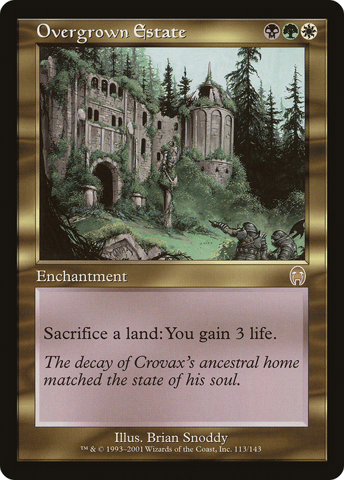 Overgrown Estate (APC-113) - rare - Foil