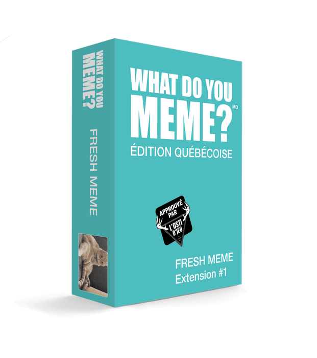 What Do You Meme?: Édition Québécoise - Fresh Meme Extension #1 (français)