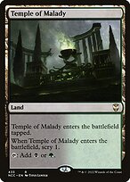 Temple of Malady (NCC-433) - rare