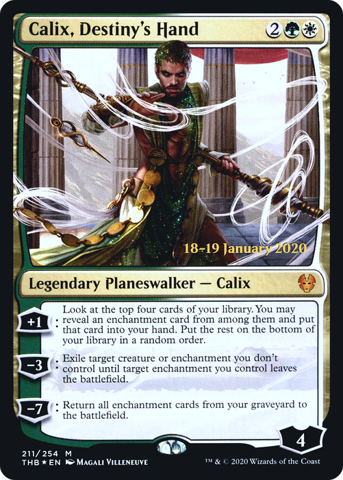 Calix, Destiny's Hand (PRE-211S) - mythic - Foil