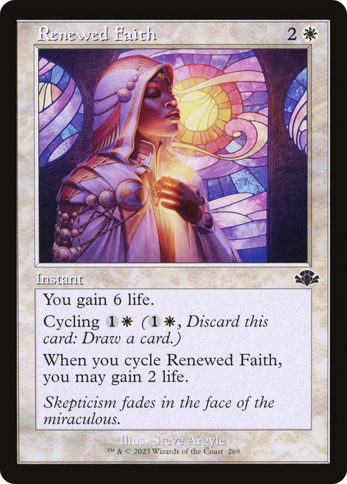 Renewed Faith (DMR-269) - common - Foil