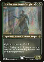 Danitha, New Benalia's Light (MAT-129) - rare - Etched Foil