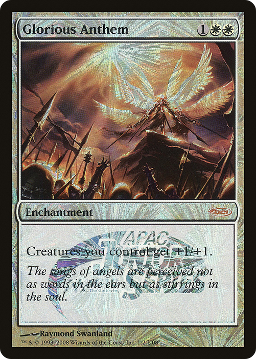 Glorious Anthem (JSS-1U08) - rare - Foil