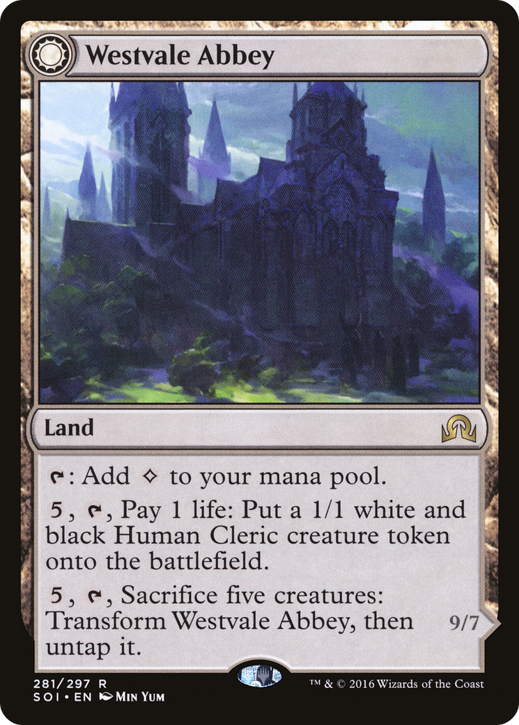 Westvale Abbey // Ormendahl, Profane Prince (SOI-281) - rare: (Double Faced Transform) - Foil