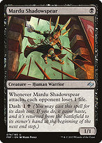 Mardu Shadowspear (FRF-074) - uncommon - Foil