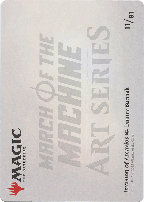 Invasion of Arcavios // Invasion of Arcavios (AMOM-011) - common (Borderless) - Foil