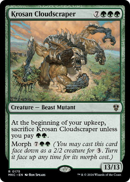 Krosan Cloudscraper (MKC-175) - rare