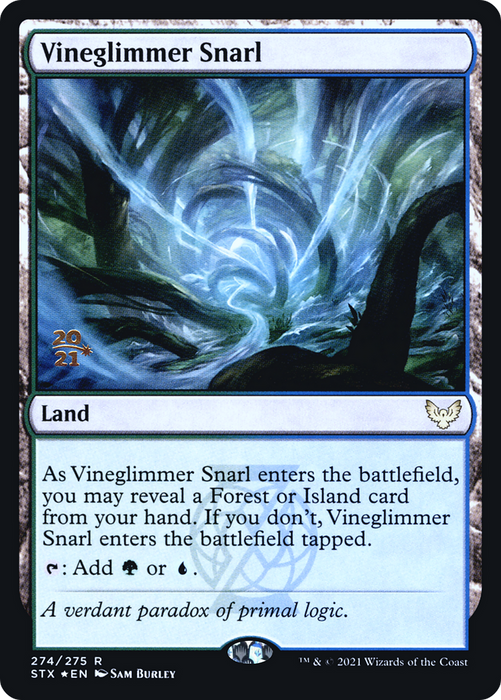 Vineglimmer Snarl (PRE-274S) - rare - Foil