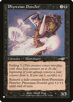 Phyrexian Prowler (LIST-NEM-65) - uncommon