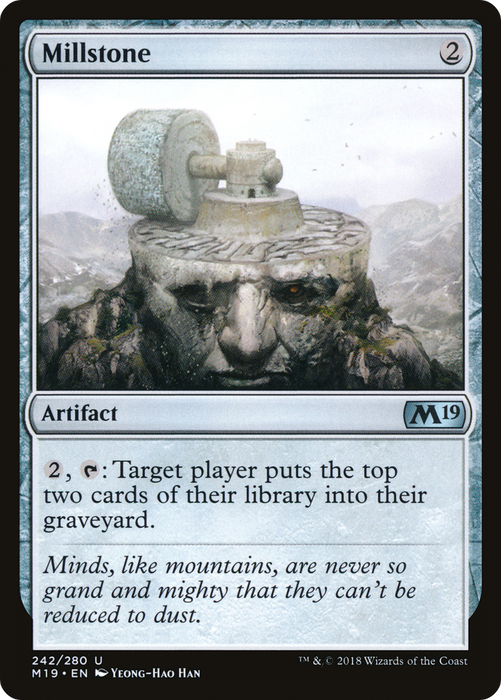 Millstone (M19-242) - uncommon - Foil