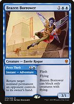 Brazen Borrower // Petty Theft (ELD-039) - mythic
