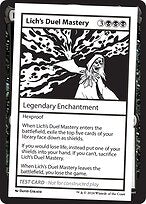 Lich's Duel Mastery (MB2PC-310) - rare