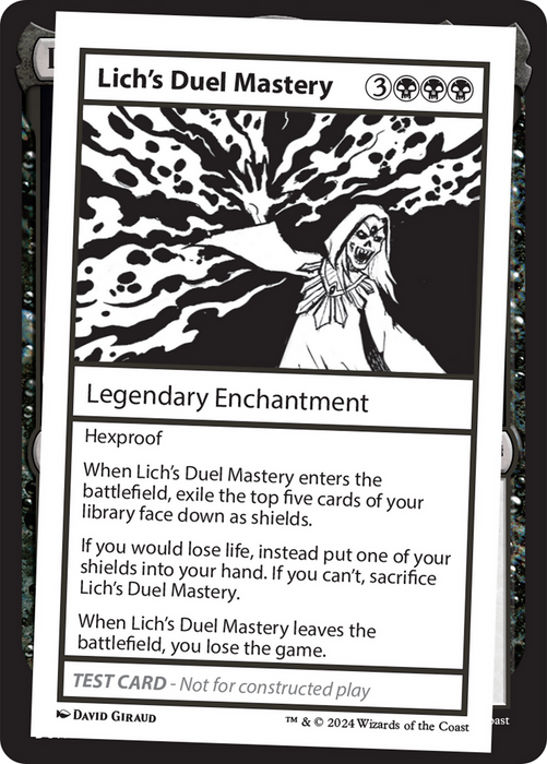 Lich's Duel Mastery (MB2PC-310) - rare