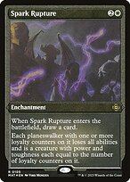 Spark Rupture (MAT-105) - rare - Etched Foil