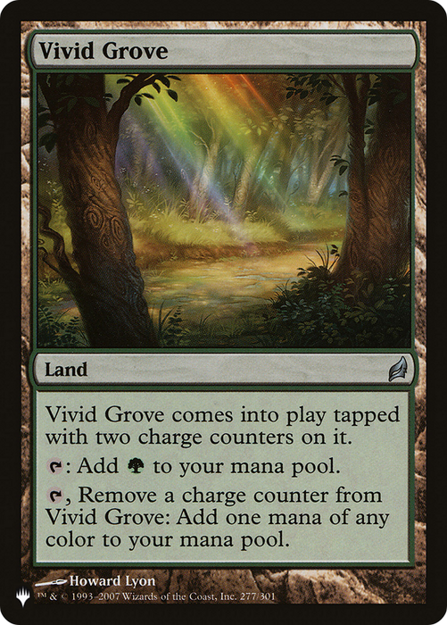 Vivid Grove (LIST-LRW-277) - uncommon