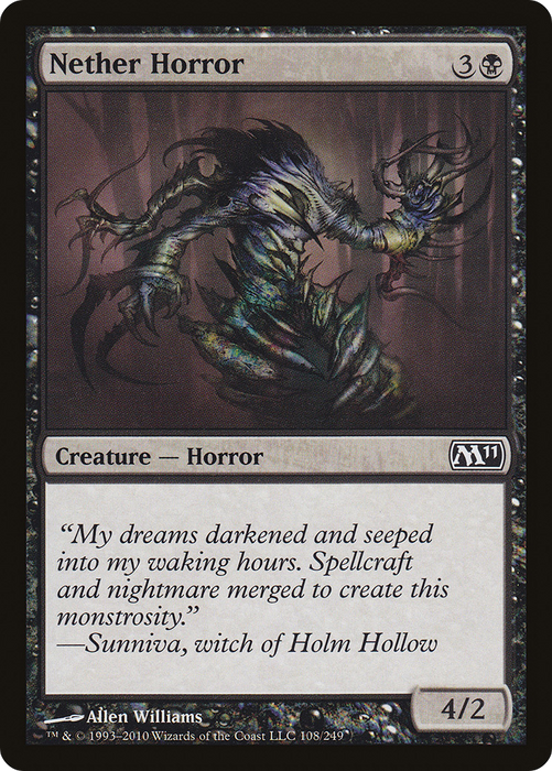 Nether Horror (M11-108) - common