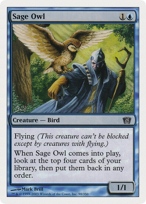 Sage Owl (8ED-098) - common