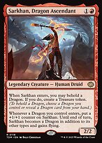 Sarkhan, Dragon Ascendant (TDM-118) - rare - Foil