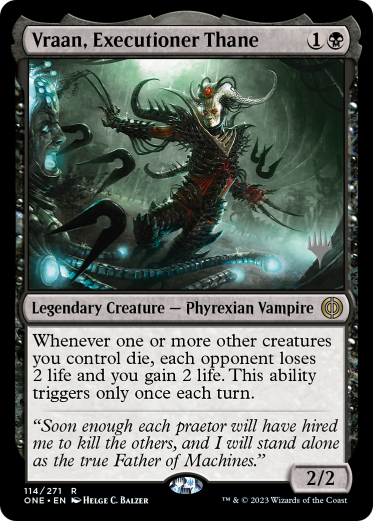 Vraan, Executioner Thane (PPONE-114P) - rare
