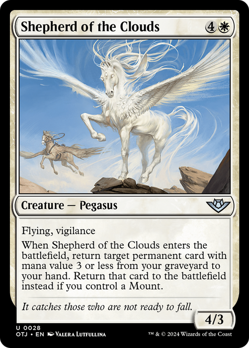 Shepherd of the Clouds (OTJ-028) - uncommon