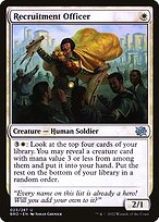 Recruitment Officer (BRO-023) - uncommon - Foil