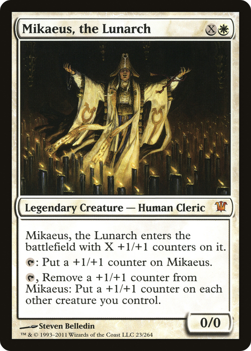 Mikaeus, the Lunarch (ISD-023) - mythic - Foil