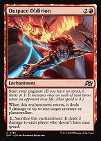 Outpace Oblivion (DFT-139) - uncommon: (enchantment)