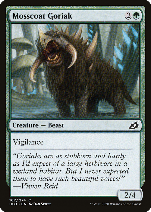 Mosscoat Goriak (IKO-167) - common - Foil