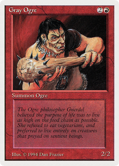 Gray Ogre (SUM-157) - common