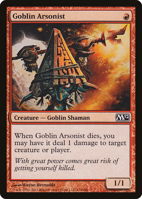 Goblin Arsonist (M12-136) - common
