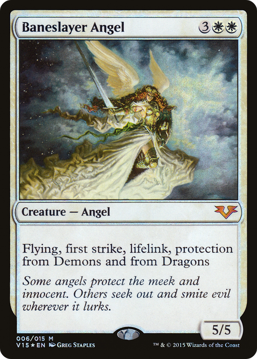 Baneslayer Angel (V15-006) - mythic - Foil