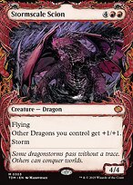 Stormscale Scion (TDM-303) - mythic: (Showcase) - Foil