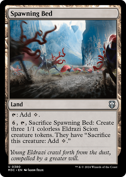 Spawning Bed (M3C-380) - uncommon - Foil
