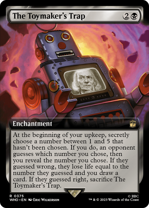 The Toymaker's Trap (WHO-375) - rare: (Extended Art) - Foil