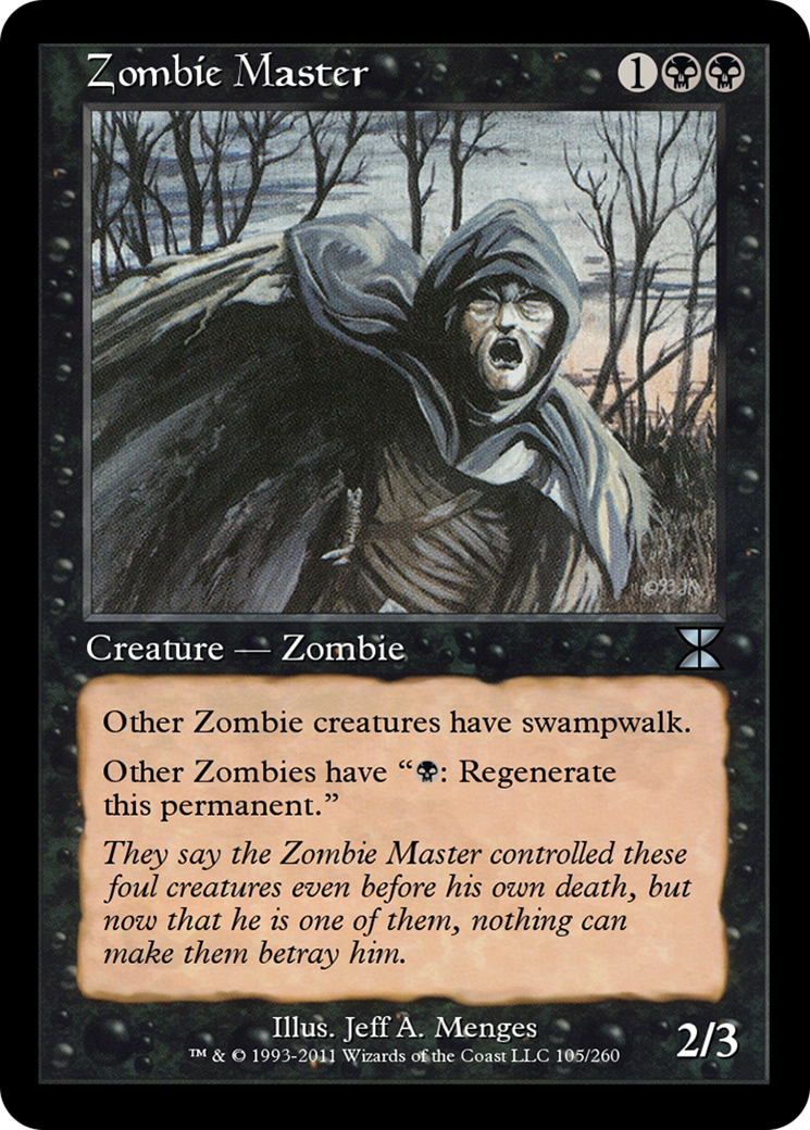 Zombie Master (ME4-105) - uncommon - Foil
