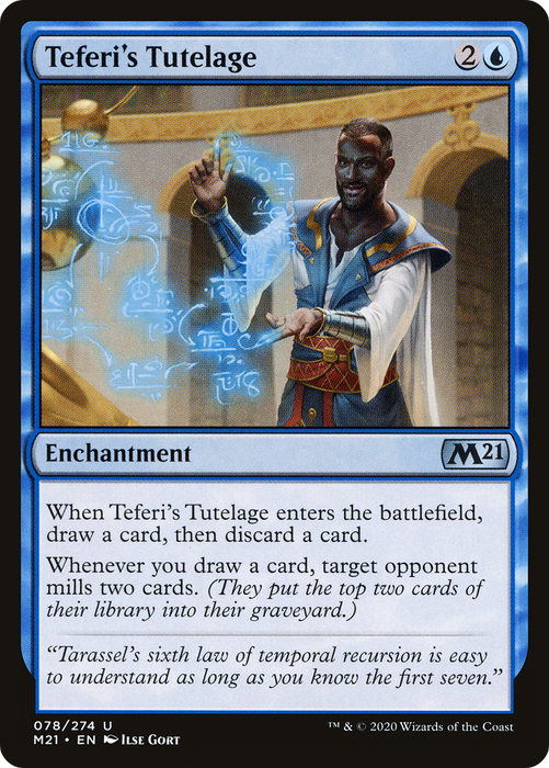 Teferi's Tutelage (M21-078) - uncommon